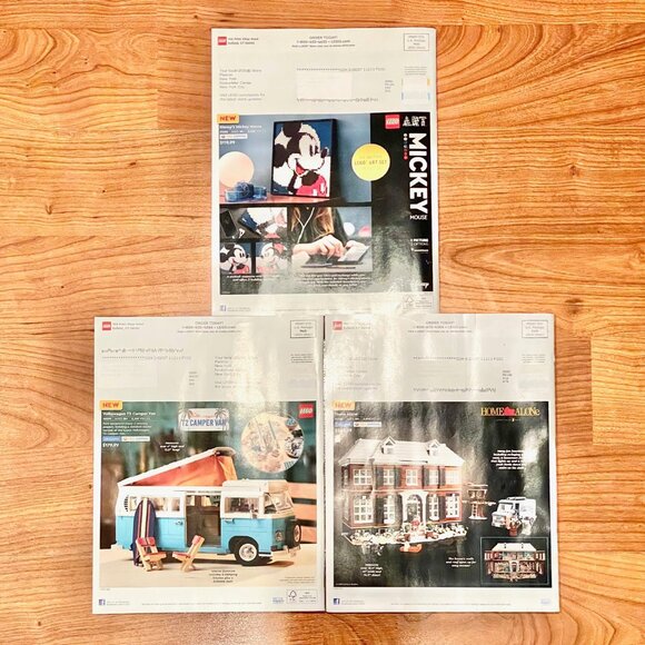 (3) Lego Shop at Home Catalogs Lots 2021 - Picture 2 of 5